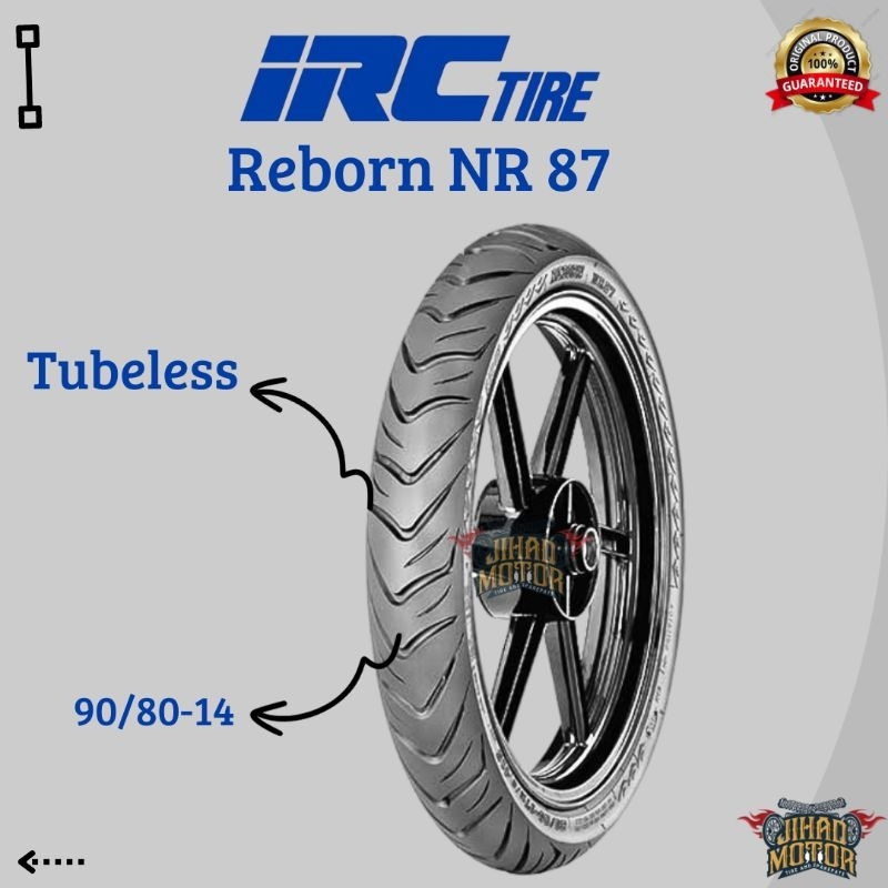 Jual Ban Luar Irc Reborn Nr Ring Tubeless Ban Honda Ban