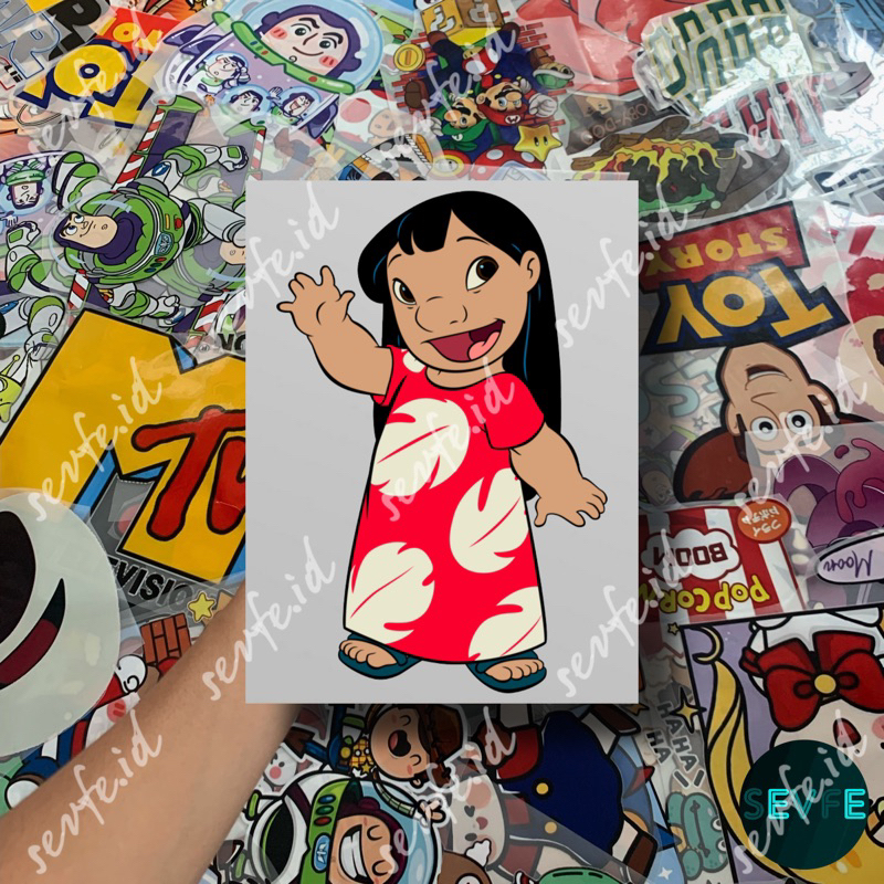 Jual Stiker Dtf Sablon Setrika Sablon Stiker Stitch Cm