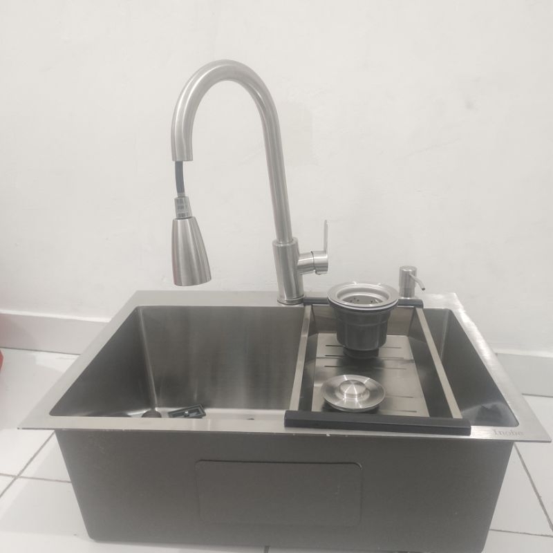 Jual Paket Kitchen Sink Inobe Stainless Bak Cuci Piring Stainless