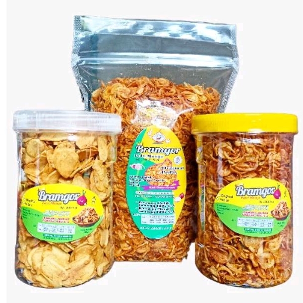 Jual Brambang Goreng Tanpa Tepung Krispy Super Premium Putri Mangu