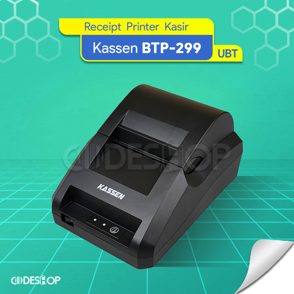 Jual Printer Thermal Kassen BTP299 USB Bluetooth Cetak Struk Parkir