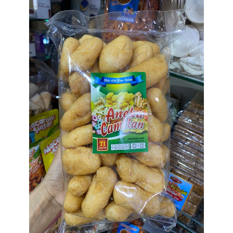 Jual Krupuk Ikan Tengiri Amplang Tengiri Gr Premium Super Enak Oleh