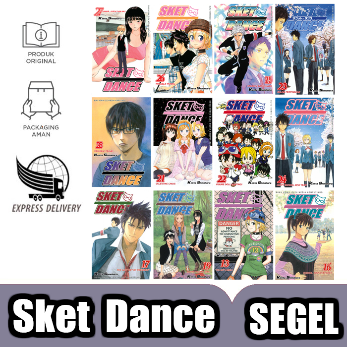 Jual Komik SKET DANCE Original Segel VOLUME 01 S D 32 TAMAT