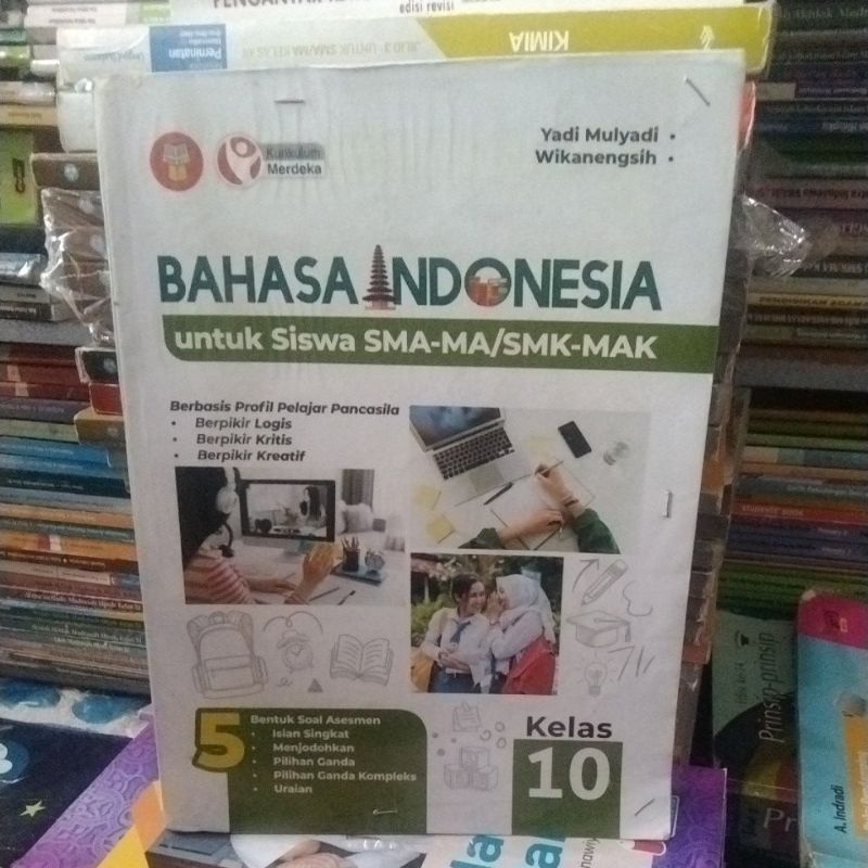 Jual Bahasa Indonesia Kelas X Sma Kurikulum Merdeka Shopee Indonesia