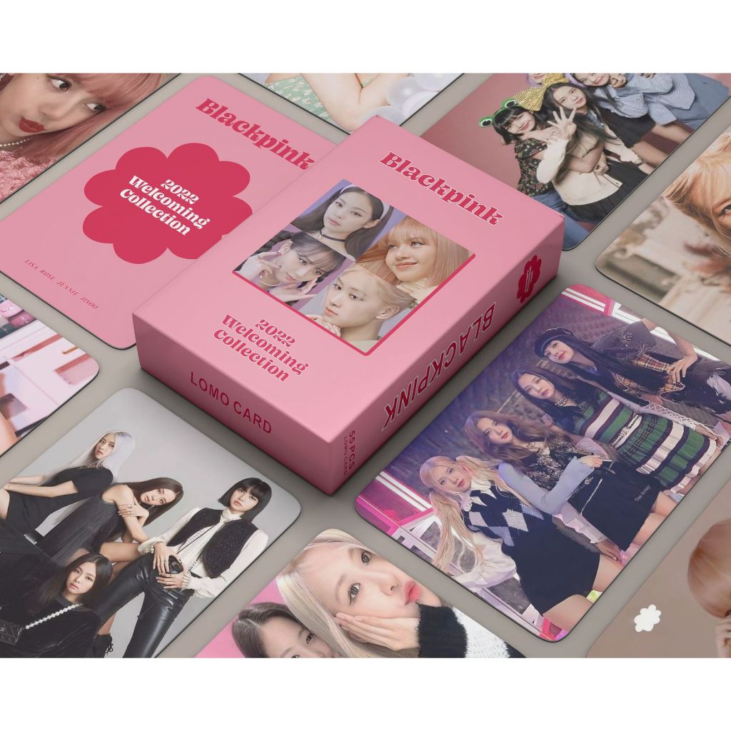 Jual 55pcs PACK PHOTOCARD BLACKPINK WELCOMING COLLECTION 2022 VER 2