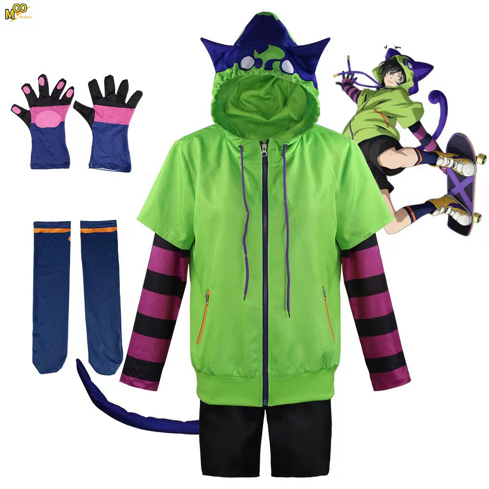 Jual SK8 The Infinity Cosplay Costume Chinen Miya Cosplay Costume And