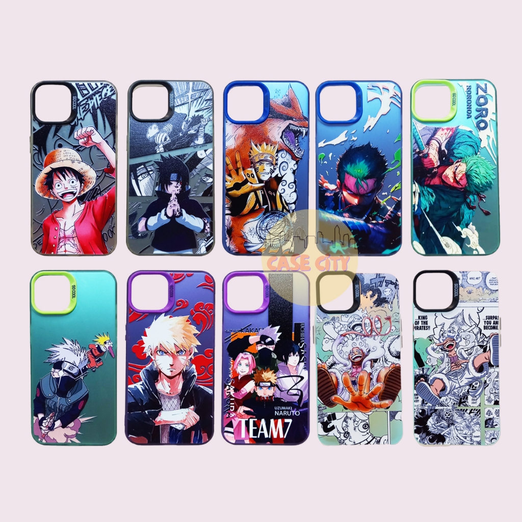 Jual CP12 SOFTCASE SO COOL SILIKON CASE WARNA CASING NARUTO COLLECTION