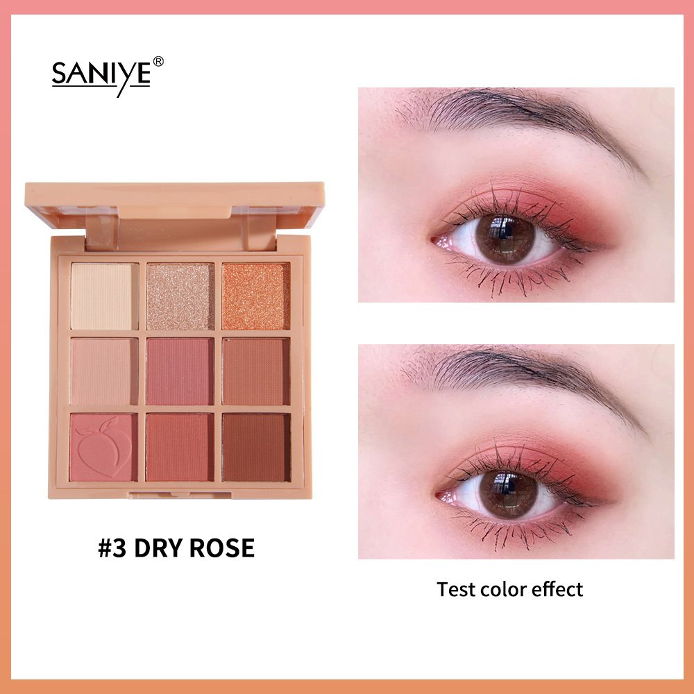 Jual BPOM SANIYE NUDE EYESHADOW E0924 Glitter Eyeshadow Shopee