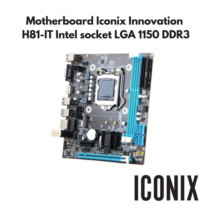 Jual Motherboard Innovation Iconix H It Lga Shopee Indonesia