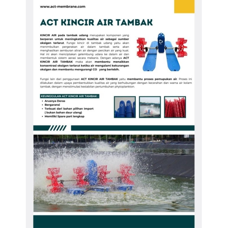 Jual Kincir Air Tambak Act Phase Hp Shopee Indonesia