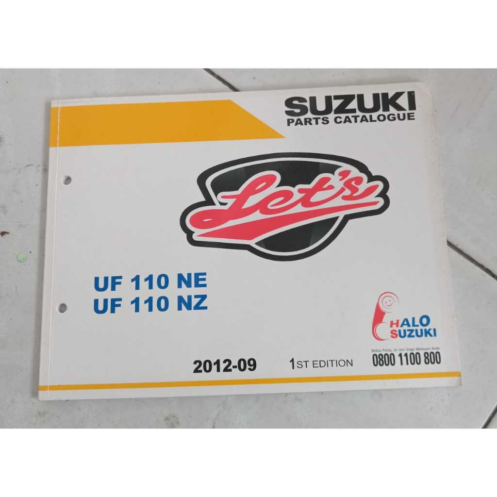 Jual Buku Suzuki Parts Catalog Lets Baru Shopee Indonesia