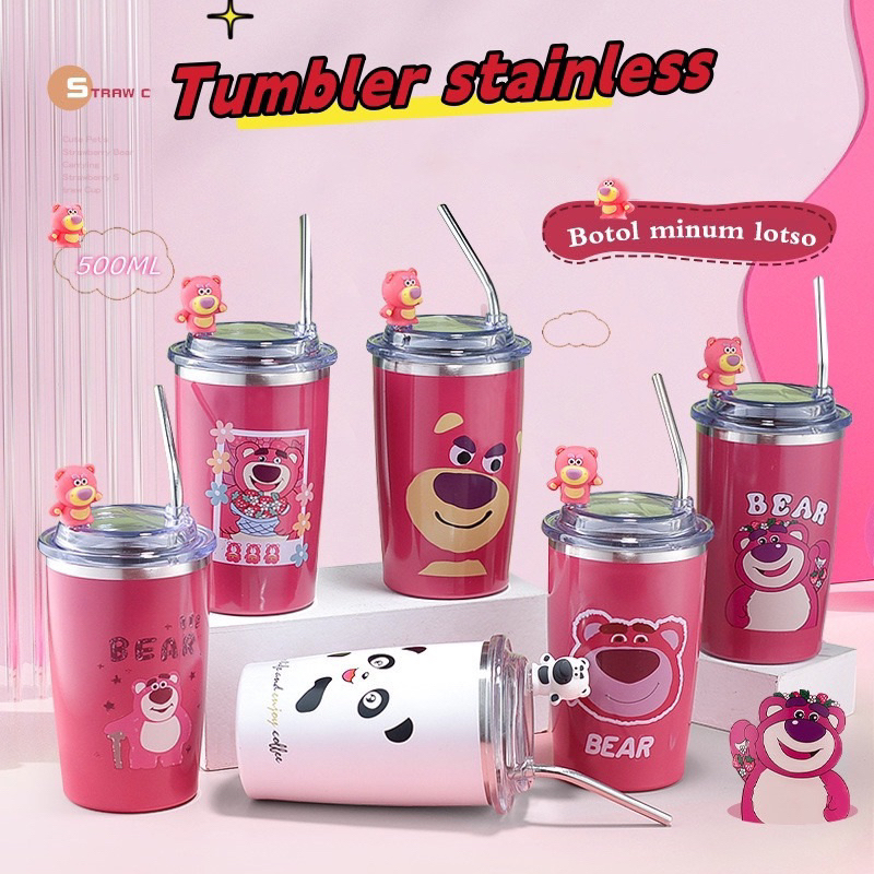 Jual Tumbler Viral Lotso Ml Free Sedotan Stanlees Shopee Indonesia