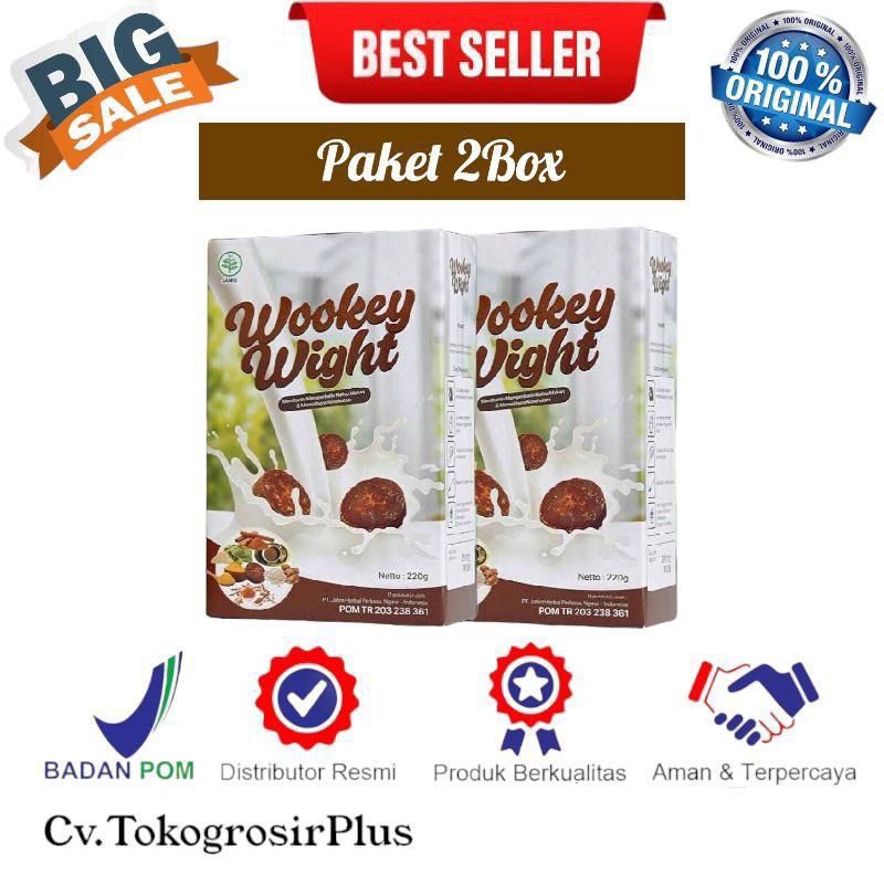 Jual Sale Paket Box Wookey Weight Susu Penambah Berat Badan