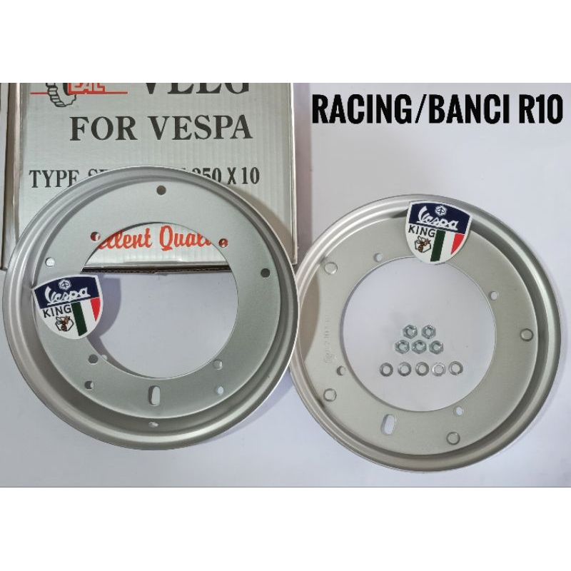 Jual Velg Vespa Banci Racing Merk Eal Velg Besi Vespa Banci Tromol Ke