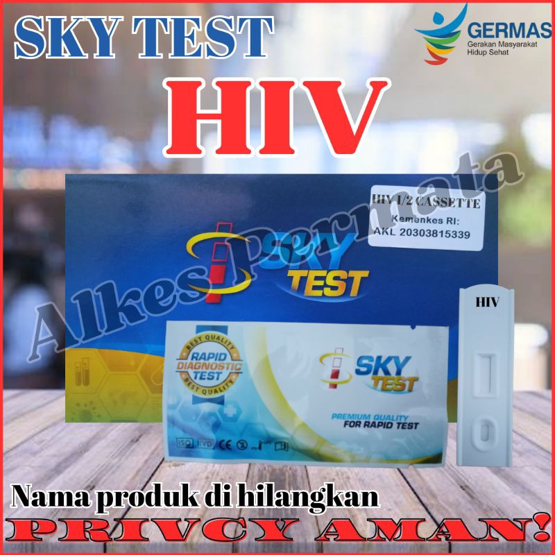 Jual Alat Test HIV 1 2 Akurat Mandiri Satuan Sky Test Shopee Indonesia