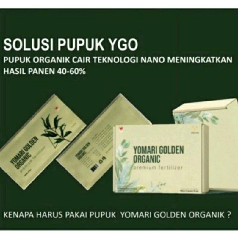 Jual Pupuk Yomari Golden Organic Box Shopee Indonesia