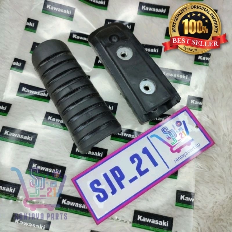 Jual Karet Footstep Step Kawasaki Ninja R RR SS W175 Original Shopee