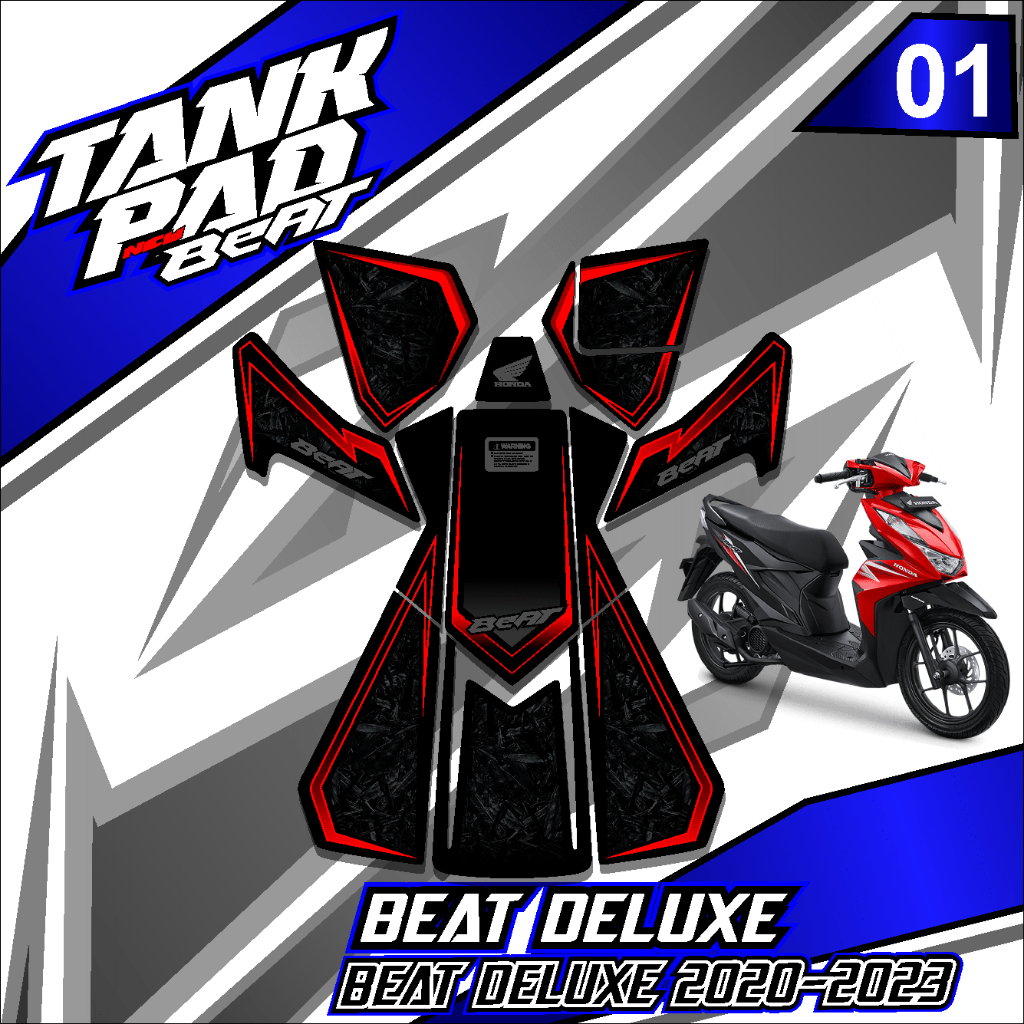 Jual List Sticker Striping Pelindung Dashboard Beat Deluxe