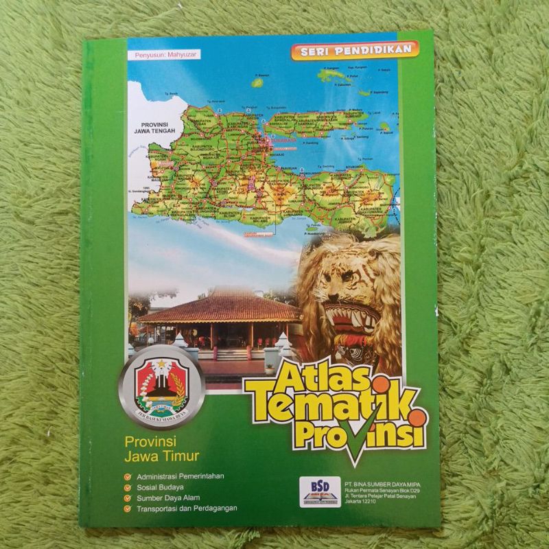 Jual BUKU PETA ATLAS TEMATIK PROVINSI SULAWESI TENGGARA ACEH KALIMANTAN