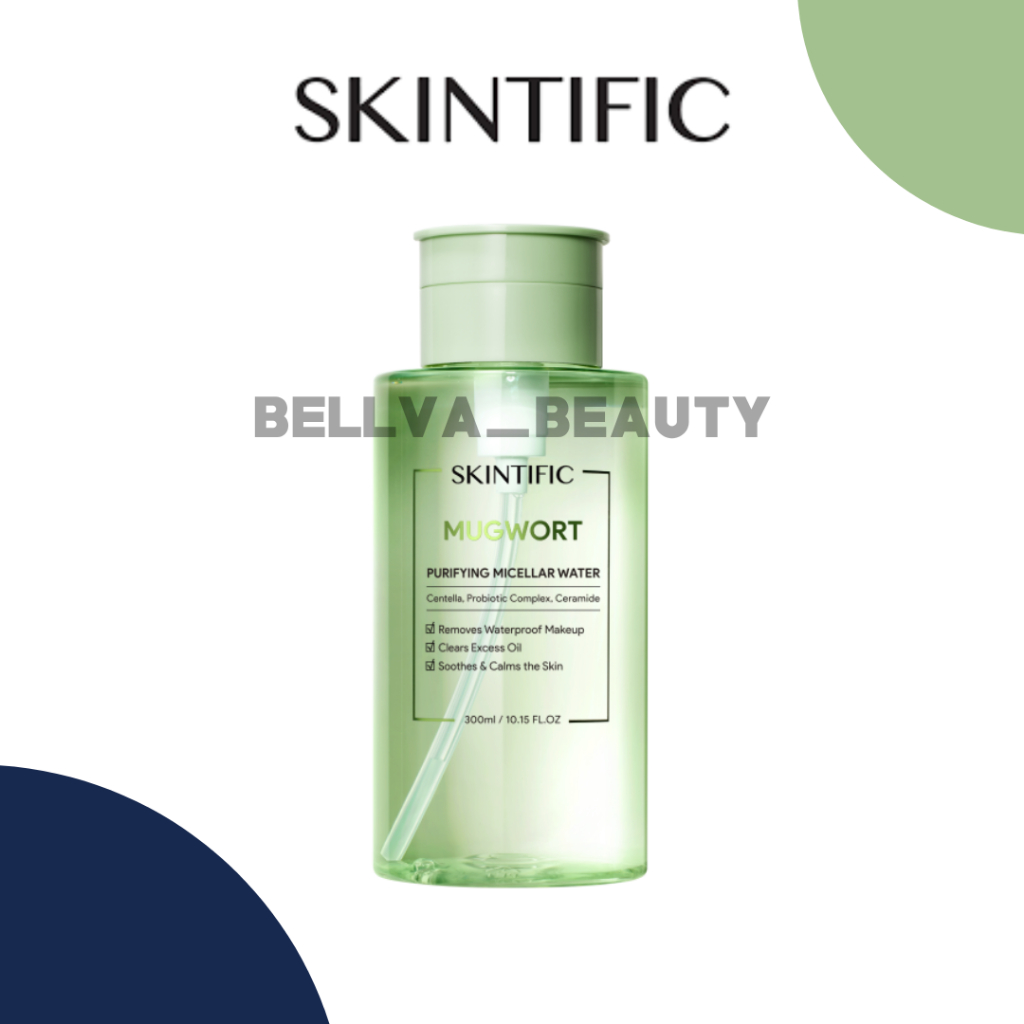 Jual Skintific Mugwort Purifying Micellar Water Cleansing Oil Ml