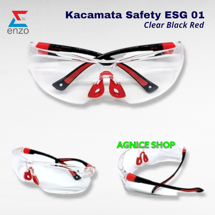 Jual Kacamata Safety Fashion Apd Sporty Glasses Enzo Anti Fog Uv