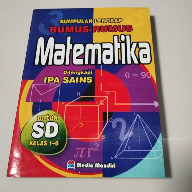 Jual Kumpulan Lengkap Rumus Rumus Matematika Sd Dilengkapi Ipa Sains