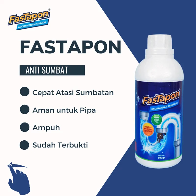 Jual Obat Anti Sumbat Pelancar Saluran Air Pipa Mampet Kamar Mandi Wc