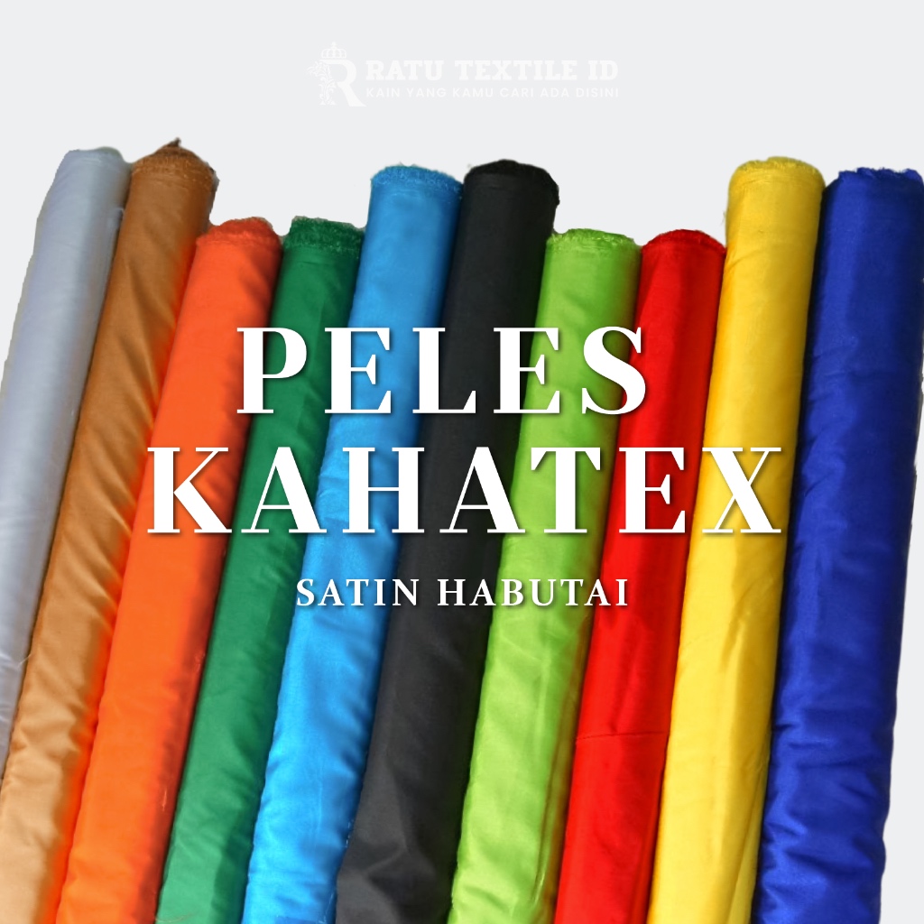 Jual Kain Peles Kahatex Habute Kahatex Habutai Bahan Dekor