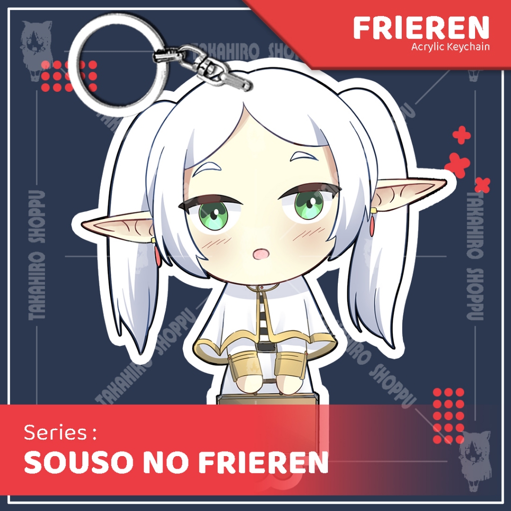 Jual Ganci Gantungan Kunci Keychain Akrilik Souso No Frieren