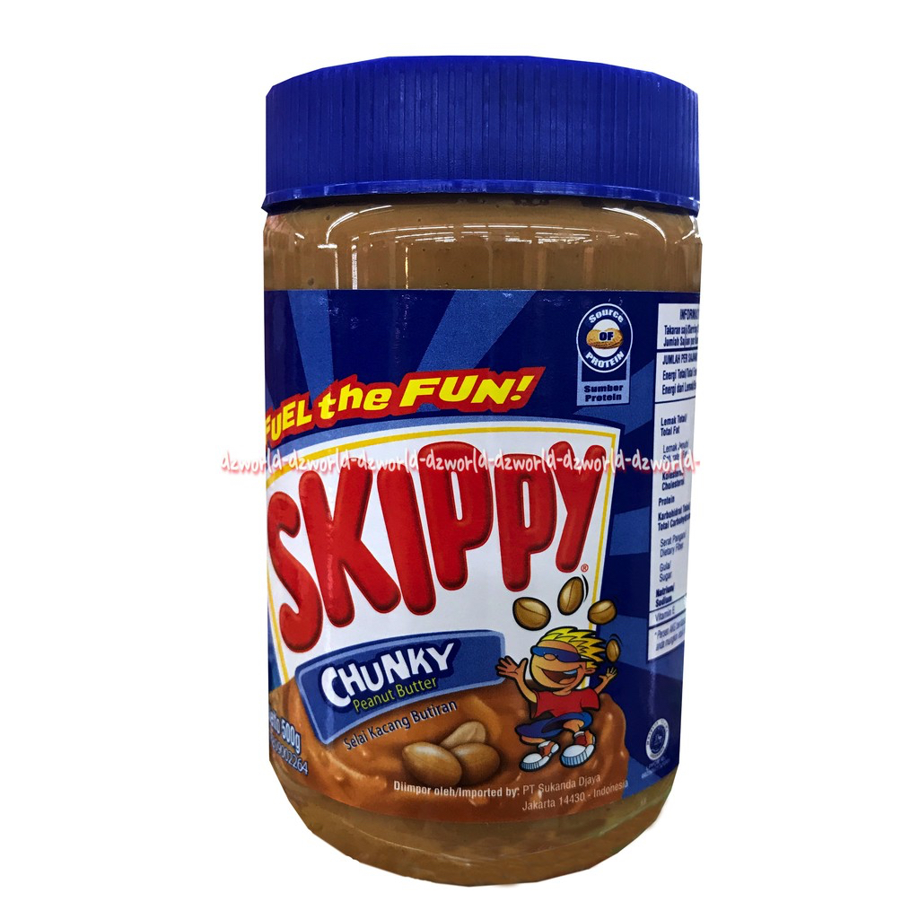 Jual Skippy Chunky Gr Selai Dengan Butiran Kacang Selai Kacang Selai