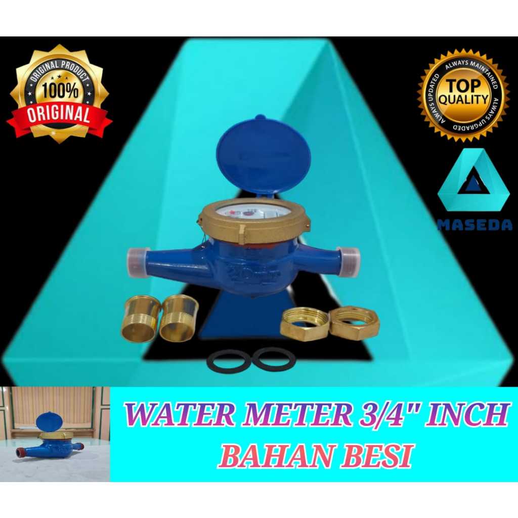 Jual Meteran Air Flow Meter Air Bersih Inch Inch Dn Mm