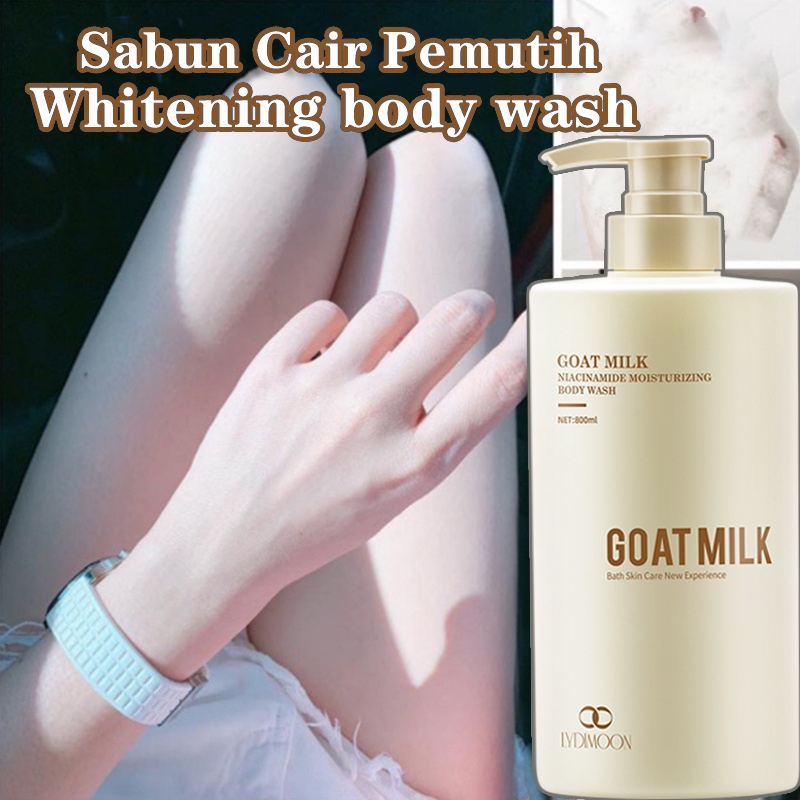 Jual Sabun Pemutih Badan Susu Kambing Niacinamide Whitening Body Wash