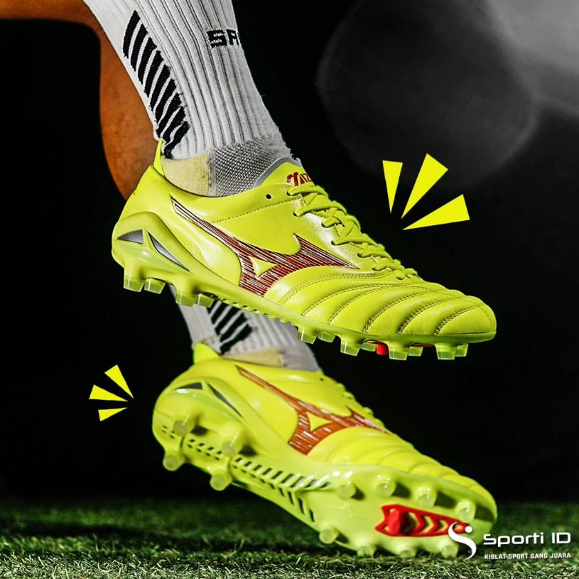 Jual Sepatu Bola Mizuno Morelia Neo IV Elite FG Safety Yellow