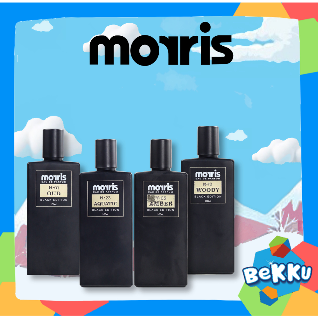 Jual Morris Eau De Parfum Black Edition Series Ml Moris Parfum