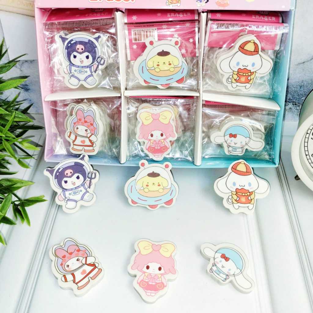 Jual Penghapus Sanrio Kotak 1 PCS CUTE LUCU Cinnamoroll Harga Super