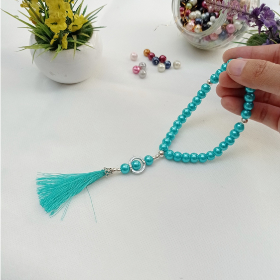 Jual HOPYLOVY Tasbih Mutiara 33 Butir Warna Souvenir Pernikahan