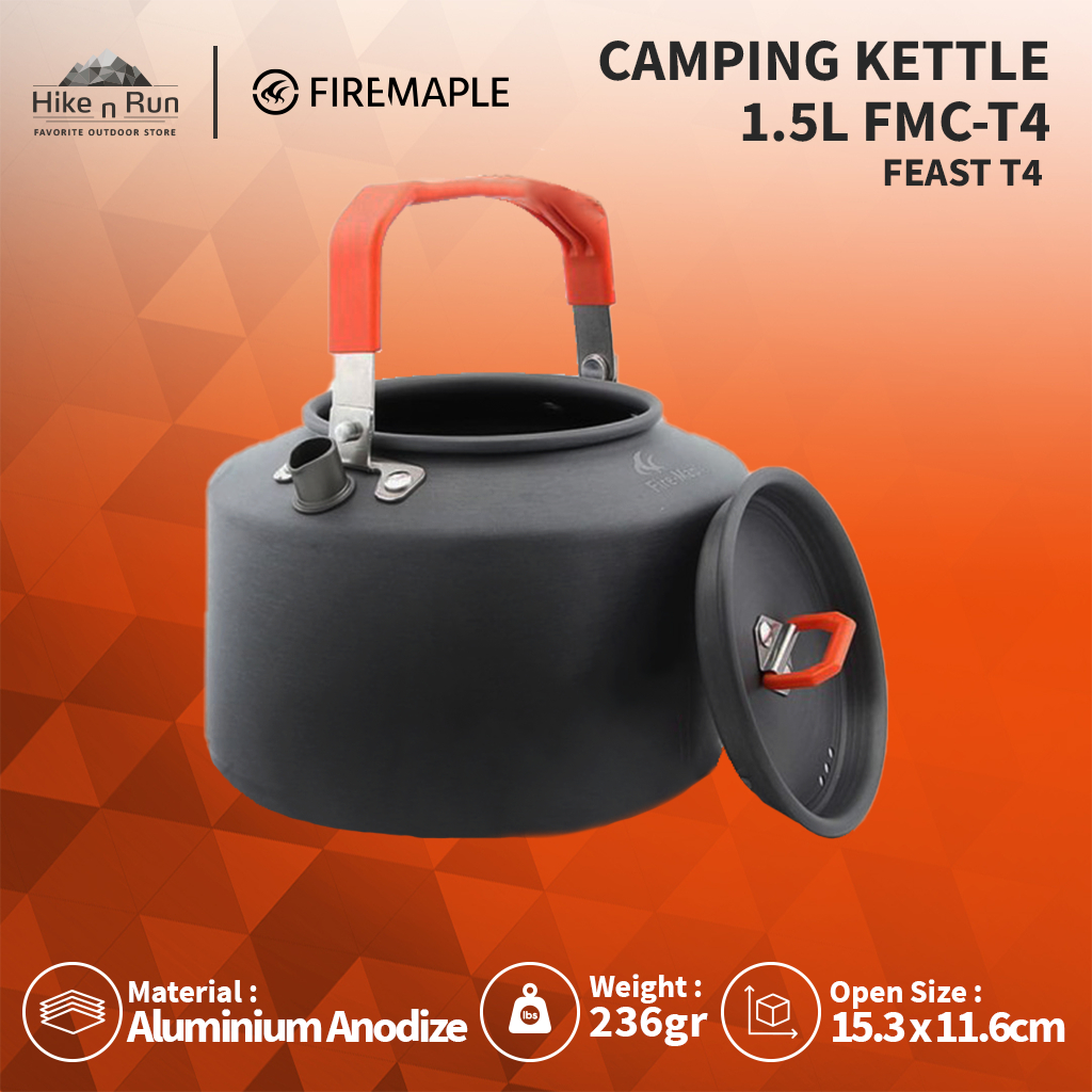 Jual FireMaple Feast T4 Teko Camping Portable 1 3L Shopee Indonesia