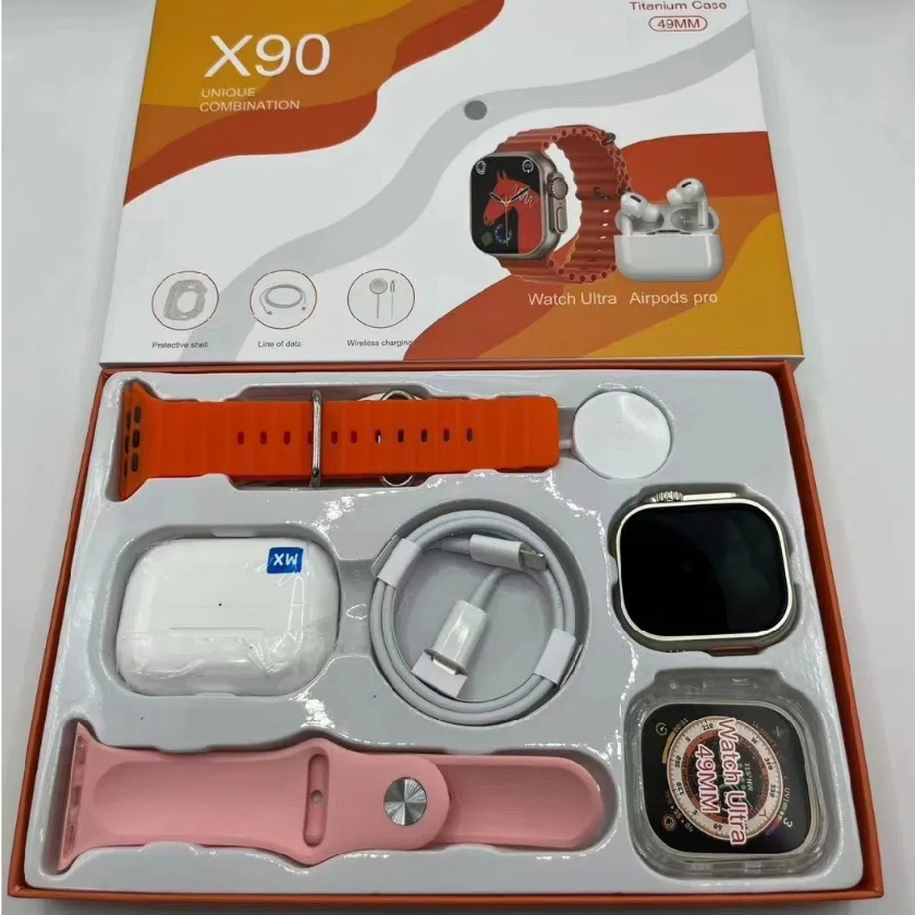 Jual BISA COD Original Smartwatch X90 Ultra Series 8 Watch 8 Free 2