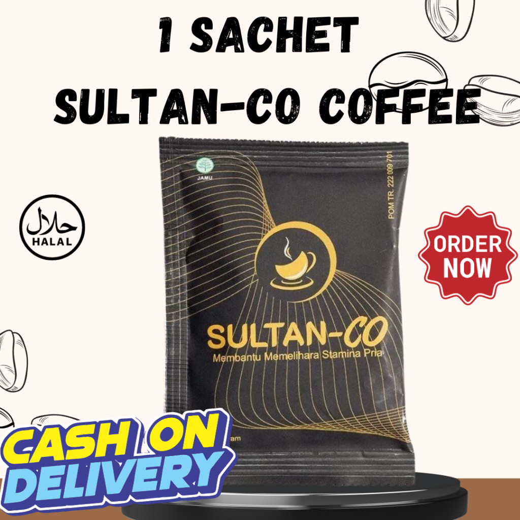 Jual Sachet Sultan Co Coffee Kopi Stamina Pria Kuat Tahan Lama