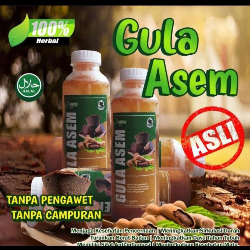 Jual Minuman Herbal Gula Asem 250 Ml Shopee Indonesia