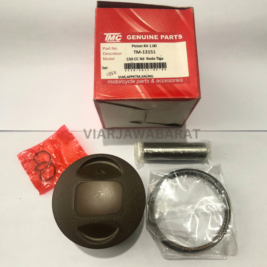 Jual Satu Set Piston Viar Karya 150cc OS 100 Seher Ring Seher Tossa