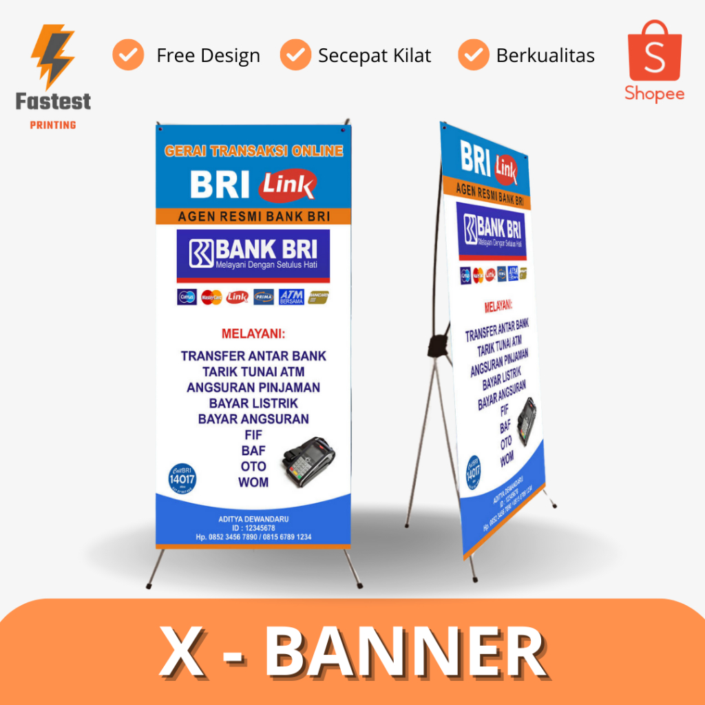 Jual Cetak X Banner Murah X Banner Wisuda X Banner Perusahaan X