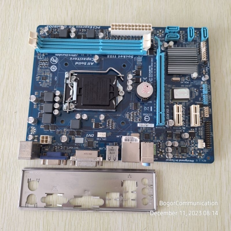 Jual Motherboard H61 Gigabyte GA H61M DS2 DVI Intel Sandy Ivy Bridge