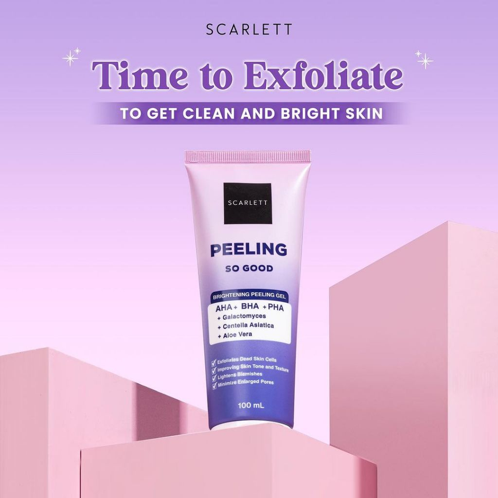 Jual Peeling So Good Scarlett Ml Brightening Peeling Gel Aha Bha