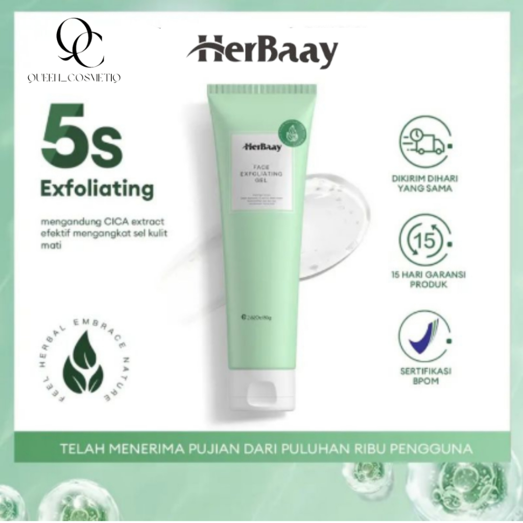 Jual HERBAAY FACE EXFOLIATING GEL PEELING GEL CENTELLA ASIATICA