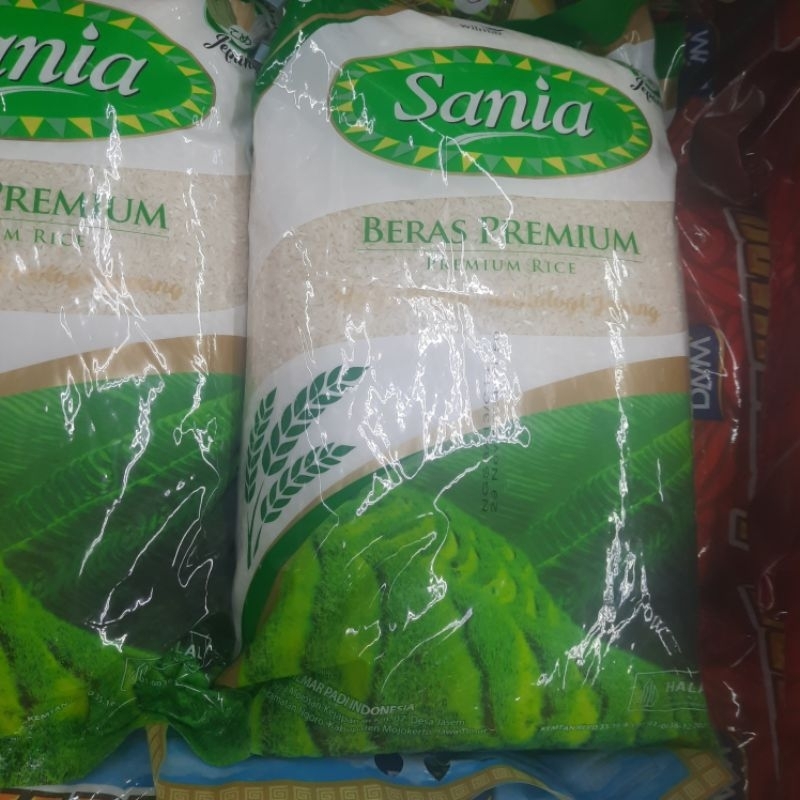 Jual SANIA BERAS PREMIUM 5 KG Shopee Indonesia