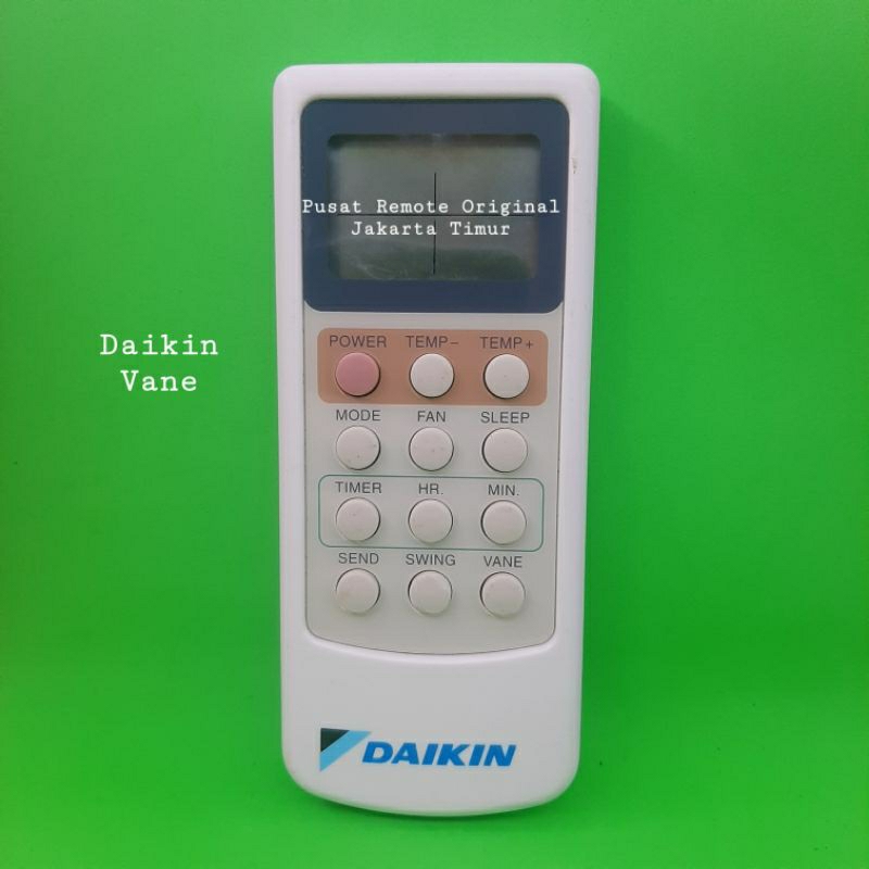 Jual Remote Remot Ac Daikin Vane Original Asli Shopee Indonesia