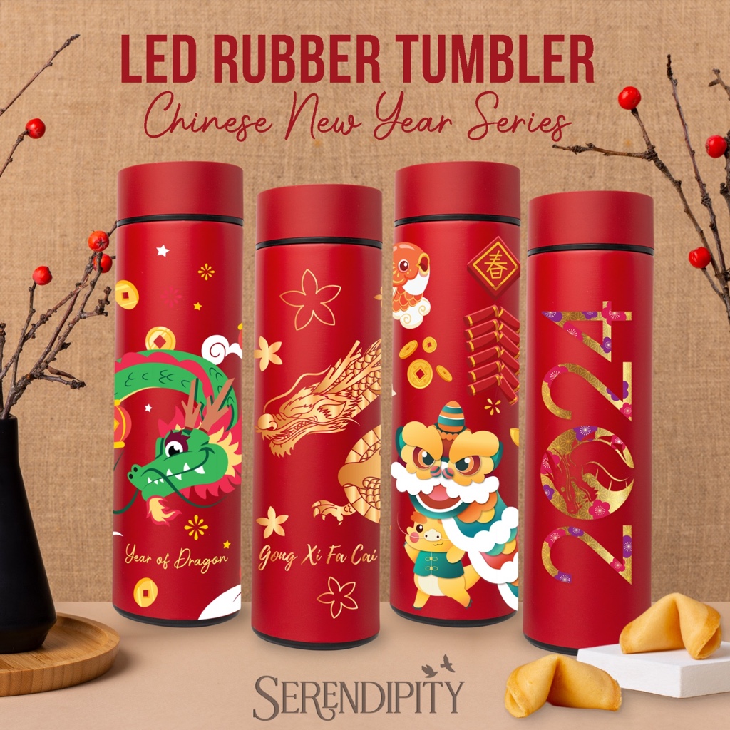 Jual Chinese New Year Year Of Dragon Series Led Rubber Tumbler