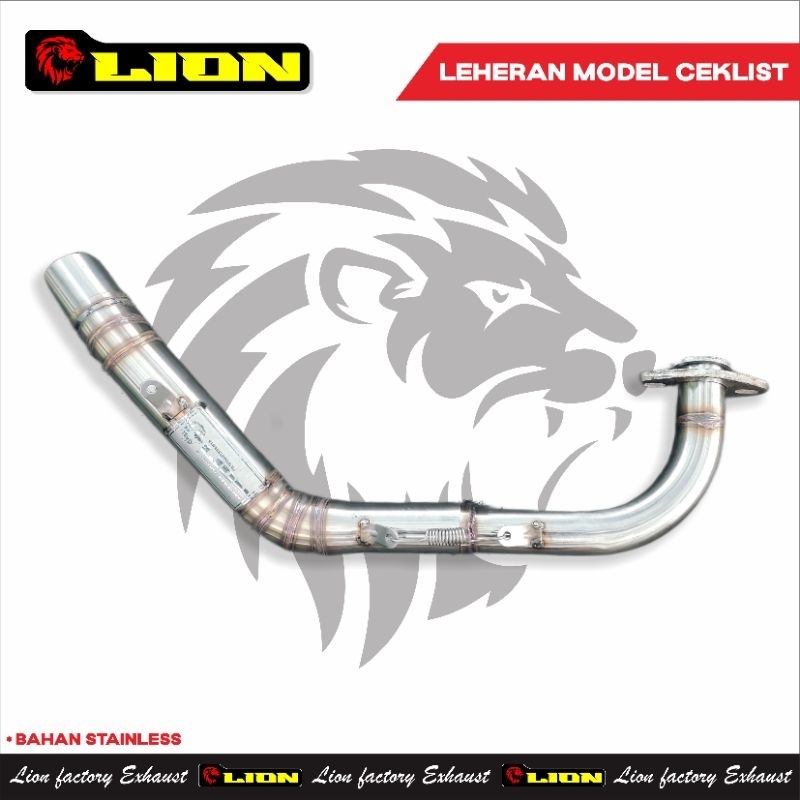 Jual Knalpot Racing Pipa Leher Leheran Model Ceklis Inlet 38 45 50 Mm