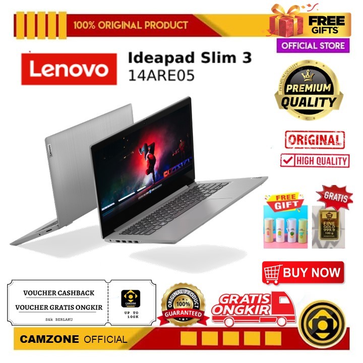 Jual Lenovo Ideapad Slim Are Ryzen U Gb Gb W Ohs